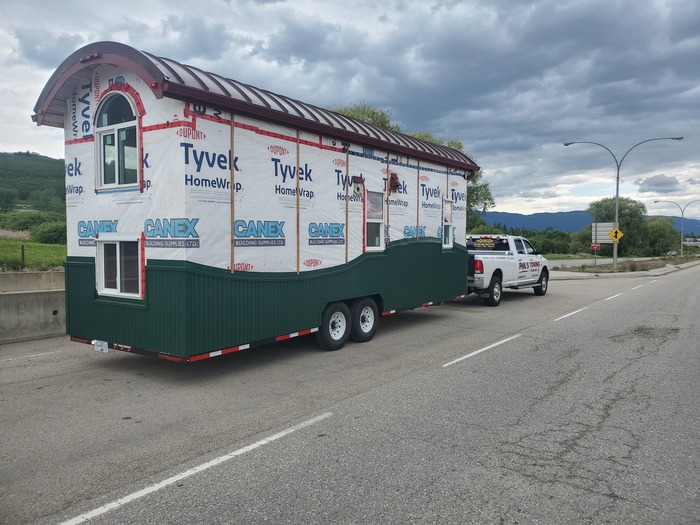 Hauling a tiny home