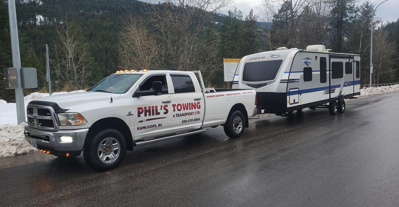 RV & Trailer Hauling Services in BC — Phil's Towing & Transport